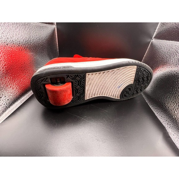 ✅️Mens HEELYS Size 8 WHEELED SKATE SHOES Red/Black/White HES10434❤️ - Picture 7 of 12